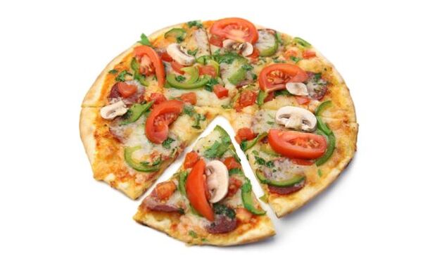 pizza diététique pour maigrir à la maison