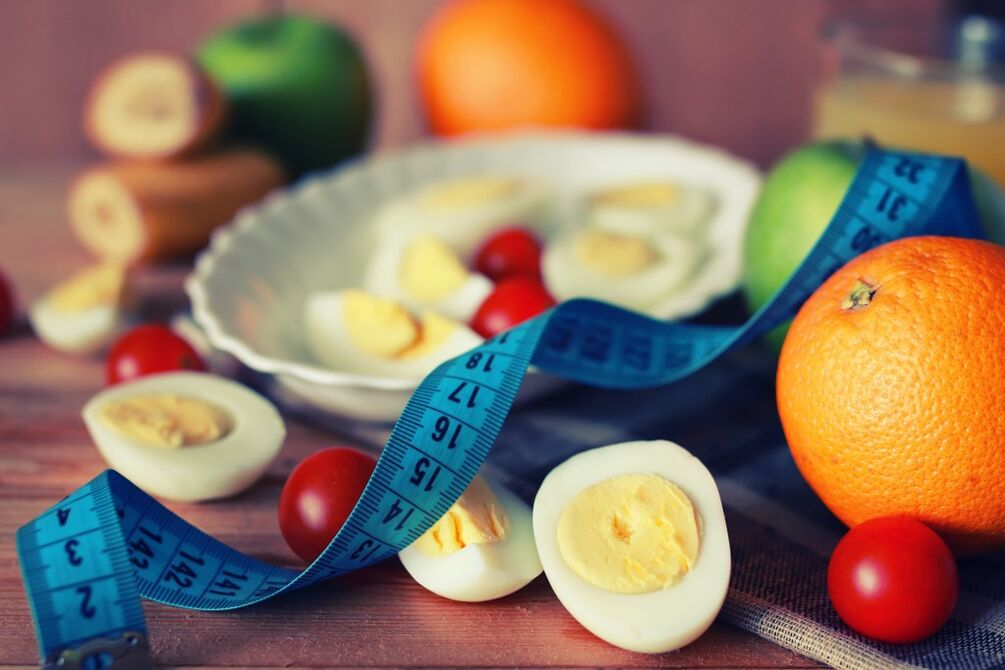 Régime aux œufs pour perdre du poids. 