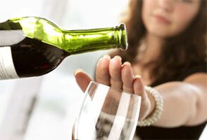Rejet d'alcool